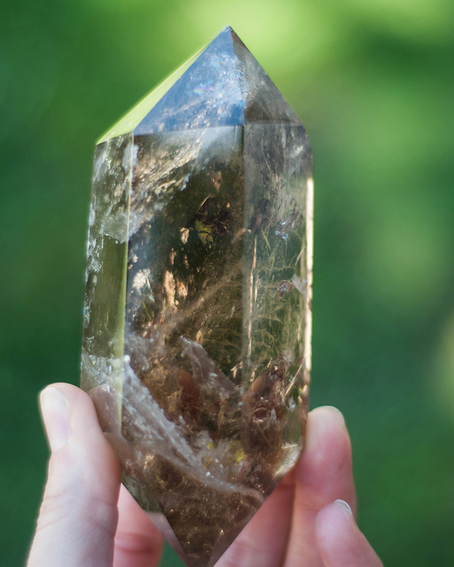 DT Smoky Rutilated Quartz Large